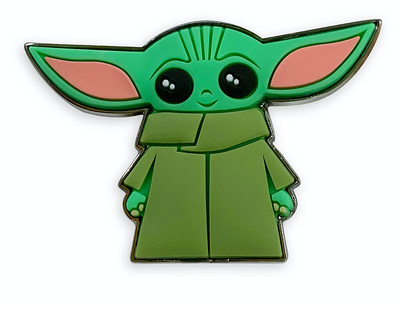 Disney Parks Star Wars Mandalorian The Child Yoda Pin New with Card
