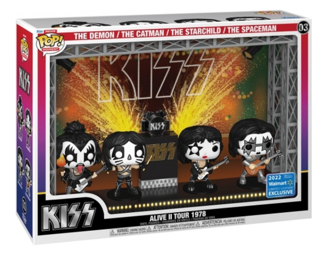 Funko POP KISS: Alive II Tour 1978 Figure New With Box