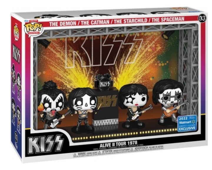 Funko POP KISS: Alive II Tour 1978 Figure New With Box – I Love