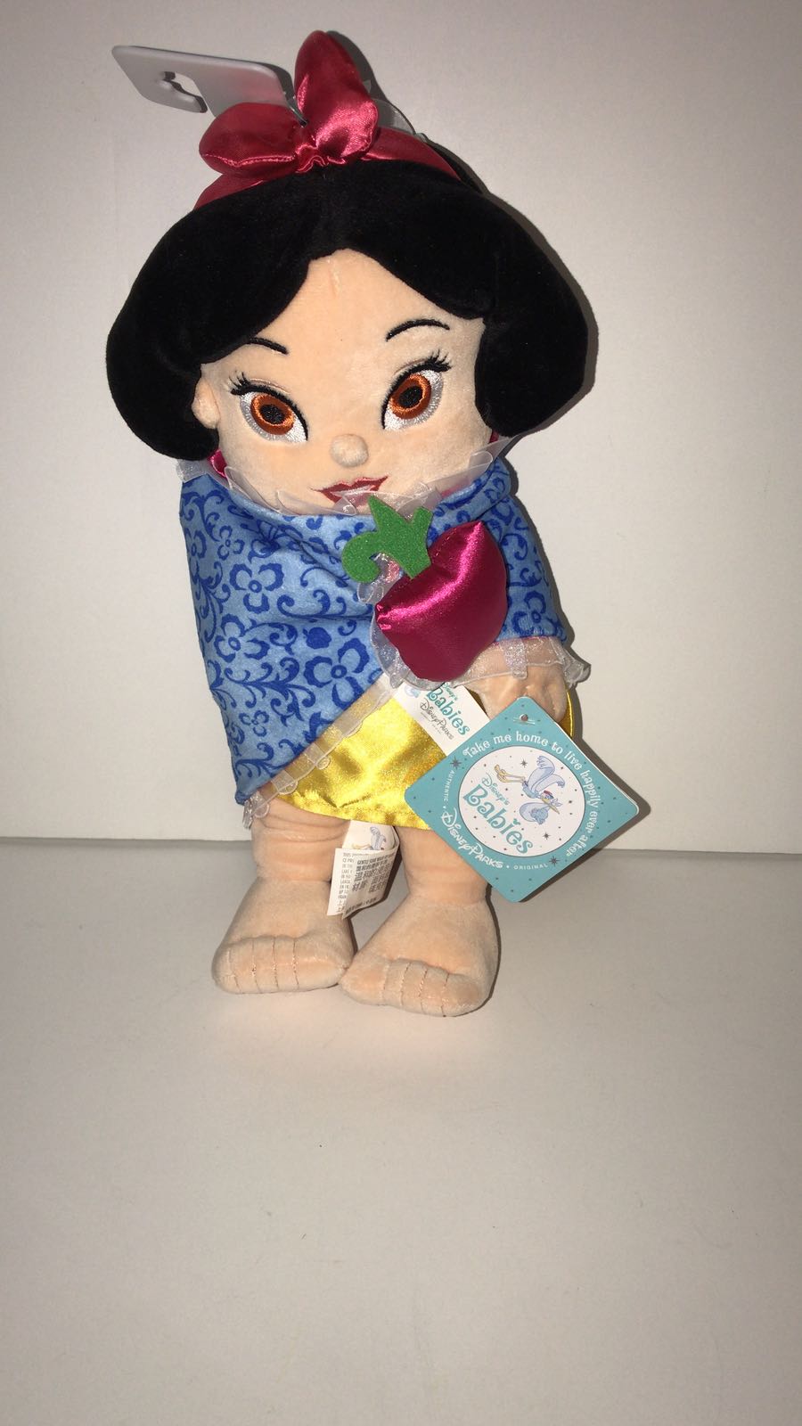 Disney Parks 10in Snow White Baby in Blanket Plush New with Plush