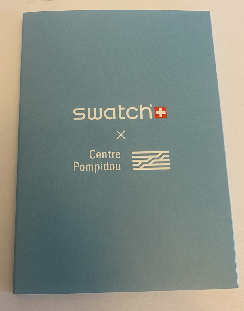 Swatch x Centre Pompidou Collection Postcards Set of 6 New