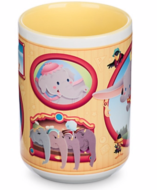 Disney Parks Dumbo Cuties Character Ceramic Coffee Mug New