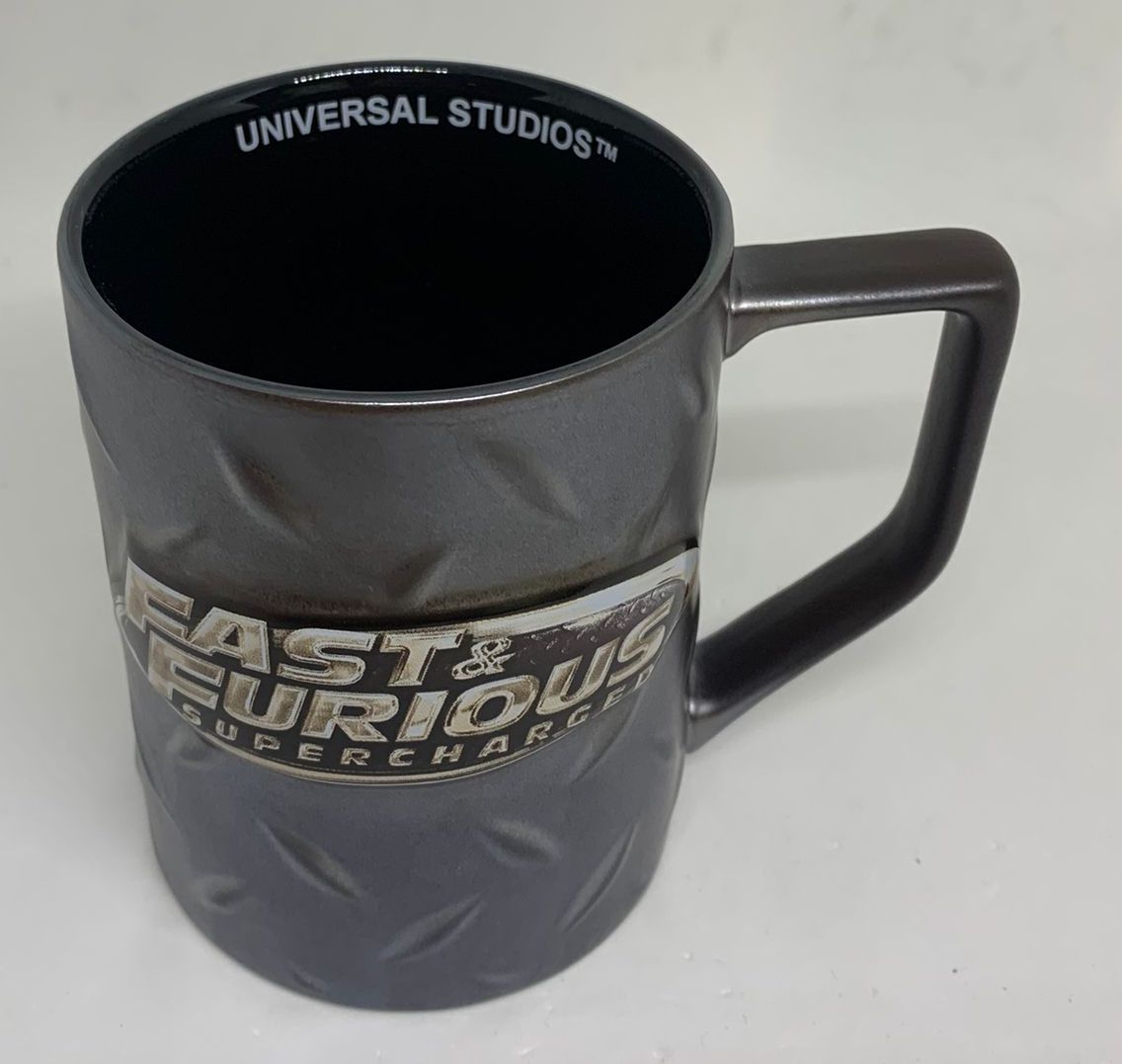 Universal Studios Fast and Furious Supercharged Mug New
