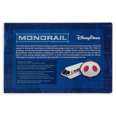 Disney Parks Monorail Radio Control Vehicle New with Box