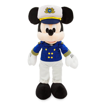 Disney Cruise Line Minnie Captain 18 in Medium Plush New with Tag