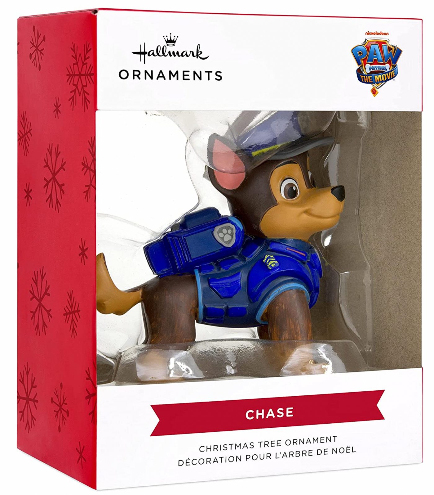 Hallmark Paw Patrol The Movie Chase Christmas Ornament New With Box