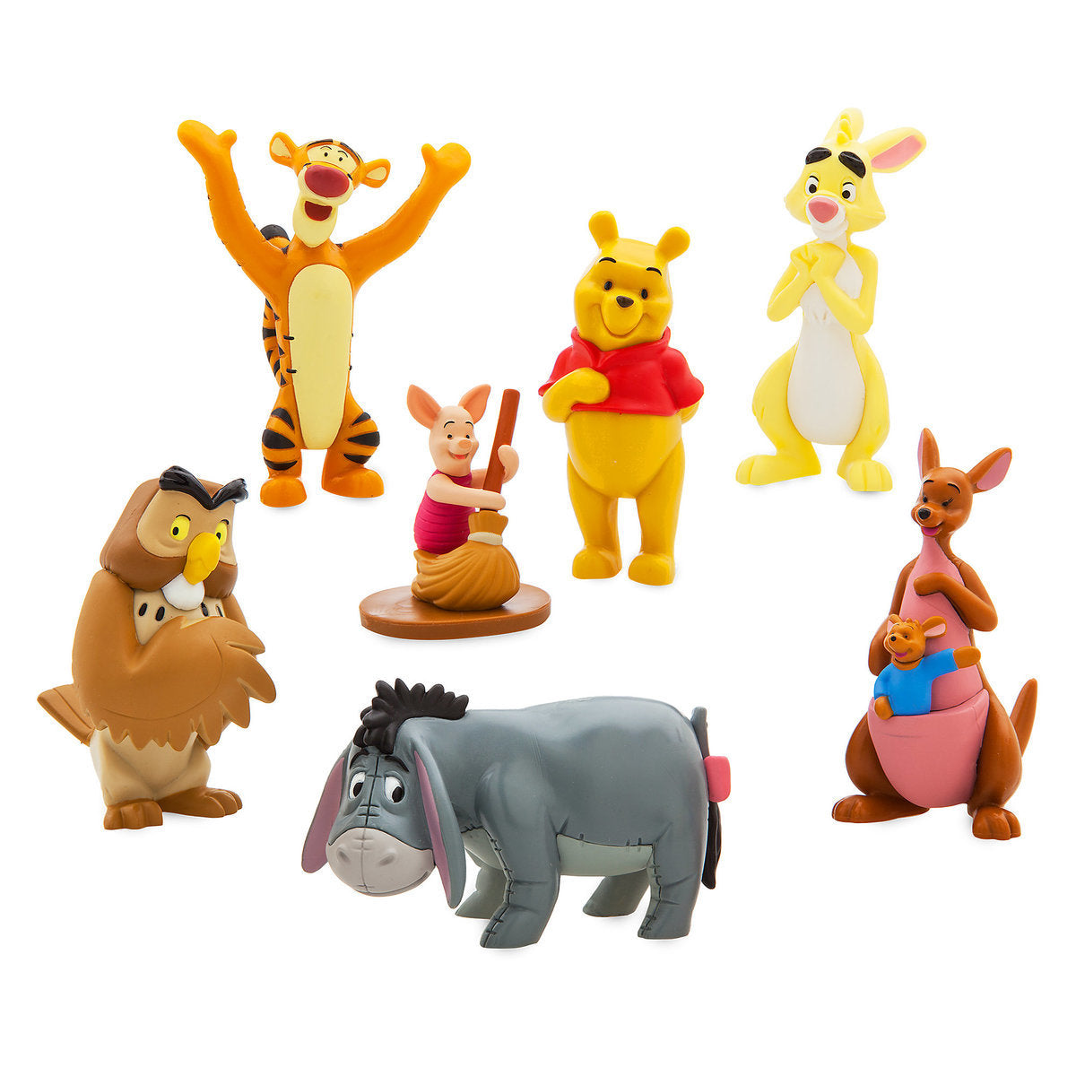 Disney Winnie the Pooh and Friends Figure Play Set Cake Topper New