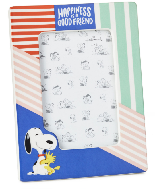 Hallmark Peanuts Happiness Is Snoopy and Woodstock Picture Frame New With Tag