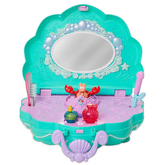 Disney Princess 30th Ariel Shell Tabletop Vanity Play Set New