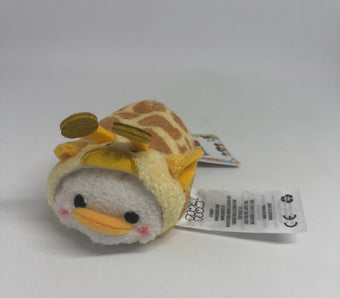Disney Safari Donald Duck as Giraffe Mini Tsum Tsum Plush New with Tags