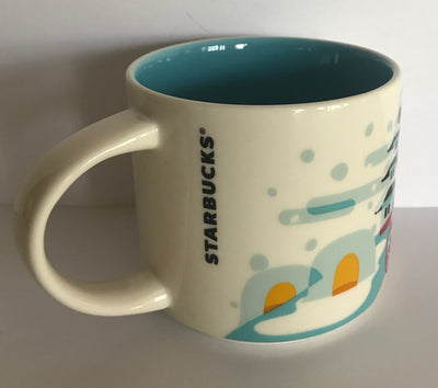 Starbucks You Are Here Collection Japan 2018 Winter Ceramic Coffee Mug New Box