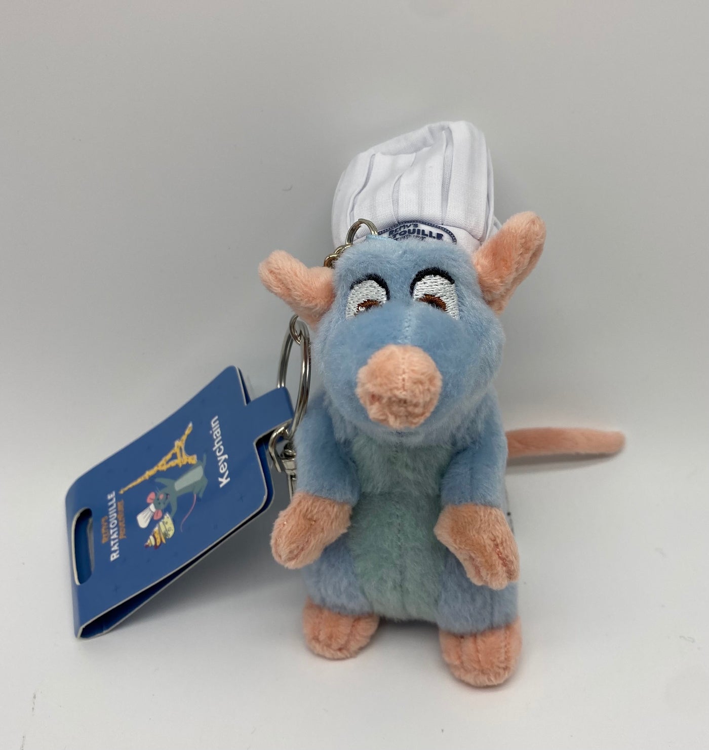 Disney Parks Chef Remy's Ratatouille Adventure Plush Keychain New with Tag