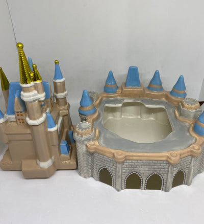 Disney Parks Magic Kingdom Cinderella Castle Cookie Jar New with Box