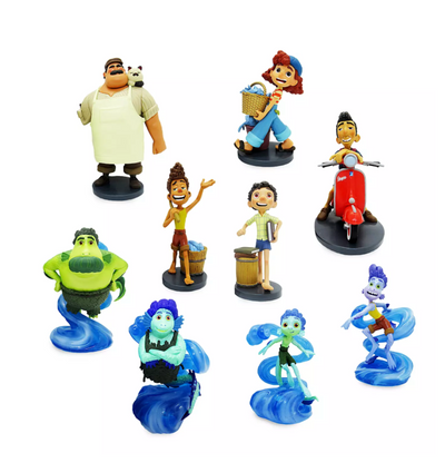 Disney Pixar Luca Deluxe Figurine Play Set New with Box