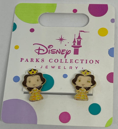 Disney Parks Collection Jewelry Beauty and the Beast Belle Earrings New with Tag