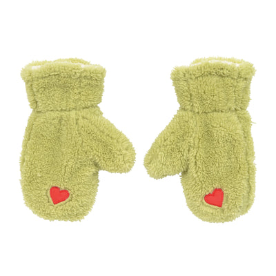 Snowpinions Grinch Fleece Mittens Youth Size New with Tag