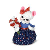 Annalee Dolls 2022 4th of July 6in Patriotic Posies Mouse Plush New with Tag