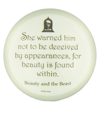 Disney Parks Beauty & the Beast Paperweight New