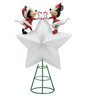 Disney Holiday Cheer Mickey and Minnie Christmas Tree Topper New with Box