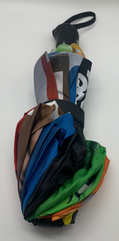 M&M's World All Characters Compact Umbrella New with Tags