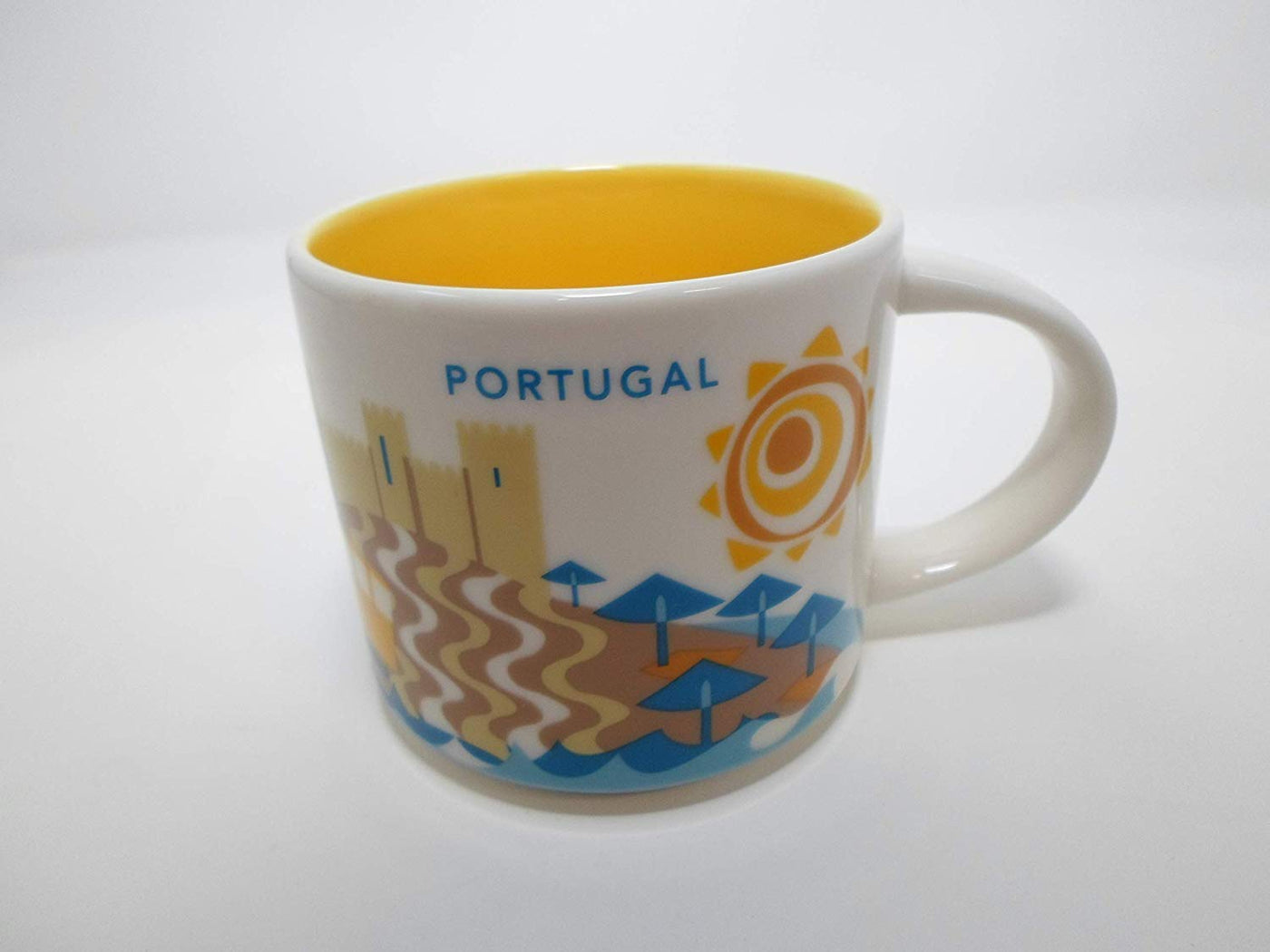 Starbucks You Are Here Collection Portugal Ceramic Coffee Mug New with Box