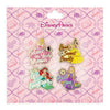 Disney Parks Ariel Aurora Belle Rapunzel Pin Trading Booster Set New with Card