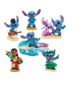 Disney Lilo Stitch Aloha Elvis Angel Figure Playset Cake Topper New with Box