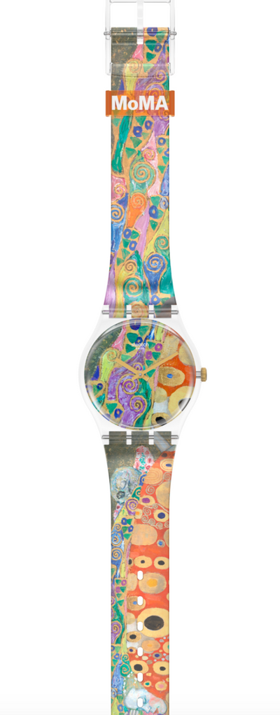 Swatch X MoMa Hope II by Gustav Klimt Watch New with Box