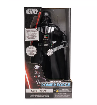 Disney Star Wars Darth Vader Talking Action Figure Power Force New with Box