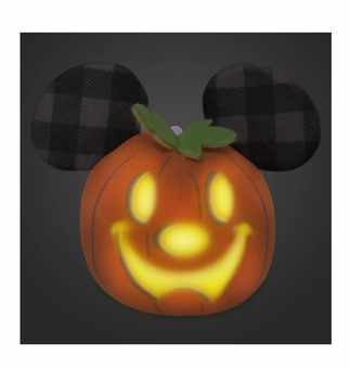 Disney Halloween 2021 Jack-o'-Lantern Pumpkin Light Up Mini Plush New with Tag