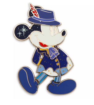 Disney 50th Mickey The Main Attraction 6 of 12 Peter Pan's Flight Pin New w Card