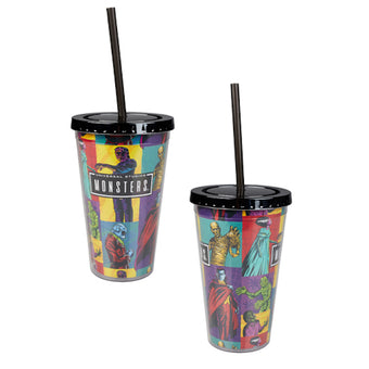 Universal Studios Monsters Tumbler 16 oz New