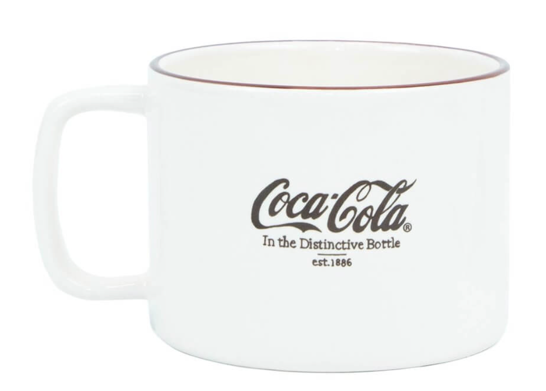 Authentic Coca-Cola Coke Bottle Evolution Mug 20oz New