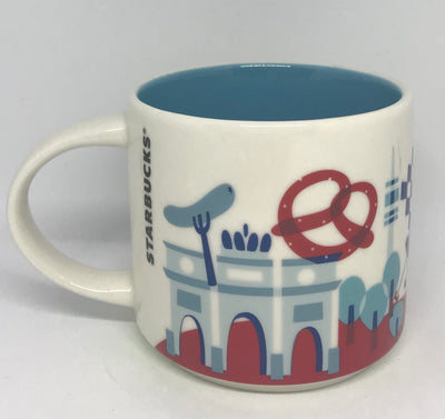 Starbucks You Are Here Collection Oktoberfest Germany Ceramic Coffee Mug New