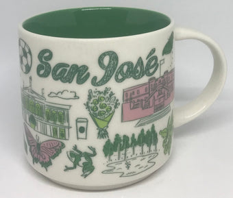 Starbucks Been There Series Collection San Jose Costa Rica Coffee Mug New