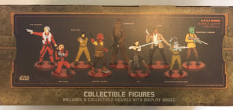 Disney Store Star Wars Cantina Figure Play Set Playset Cake Topper New