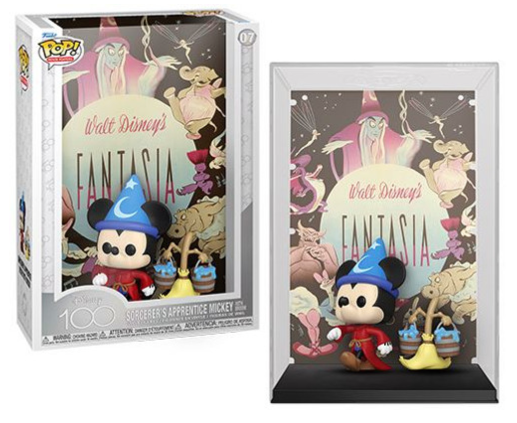 Fantasia Disney Funko Pop! Movie Poster Mickey Sorcerer New With Box