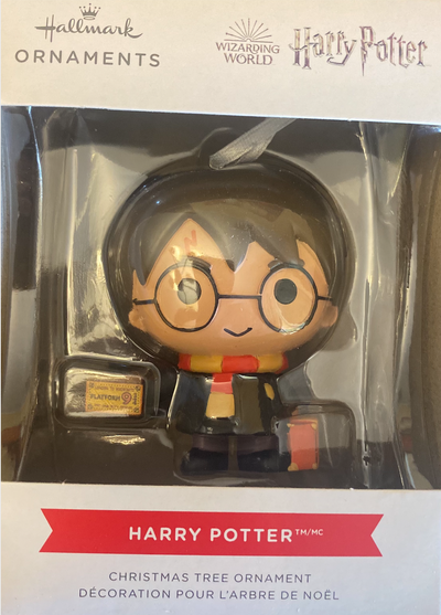 Hallmark 2021 Harry Potter With Train Ticket Christmas Ornament New With Box