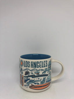 Starbucks Been There Collection Los Angeles California Coffee Mug New with Box