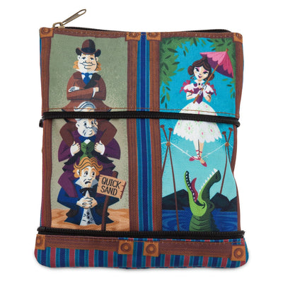 Disney Parks Stretch Paintings Haunted Mansion Zip Pouch New with Tags