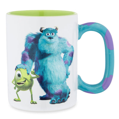Disney Parks Monsters Inc Sulley Mike Stripes Mug Coffee Tea Cup New
