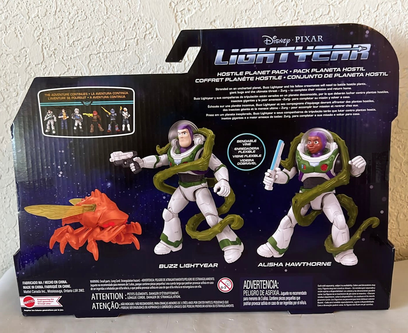 Disney and Pixar Lightyear Kohl's Hostile Planet Pack Figures New with Box