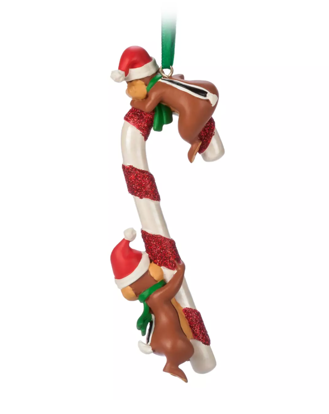 Disney Sketchbook Chip 'n Dale Candy Cane Christmas Ornament New with Tag