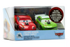Disney Parks Pixar Cars Lightning McQueen & Brick Yardley Pullback Car New W Box