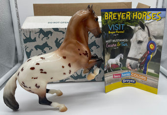 Breyer Horses 2022 Collector Exclusive Freedom Johann Glossy Bay Appaloosa New