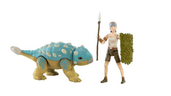 Jurassic World Ben & Bumpy Dino Escape Camp Cretaceous Action Figure New