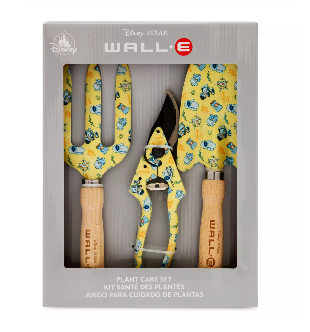 Disney Parks Pixar Wall-E Plant Care Set Trowel Shears and Fork New with Box