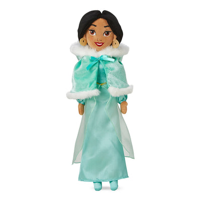 Disney Jasmine Plush Doll in Winter Cape Medium New with Tags