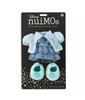Disney NuiMOs Outfit Blue Jacket and Layered Blue Dress Polka Dot Shoes New Card