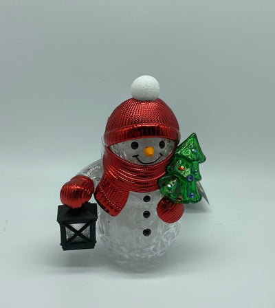 Bath and Body Works Christmas Snowman Projector Light Up Wallflowers Plug New